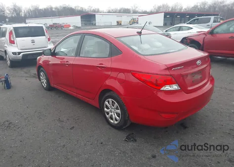 2013 Hyundai Accent Gls из США, поврежденный, VIN KMHCT4AE6DU567653